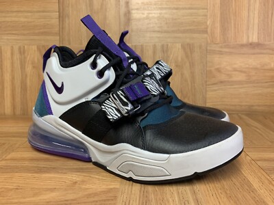 RARE Nike Air Force 270 Light Zen Gray Court Purple Sz 6Y