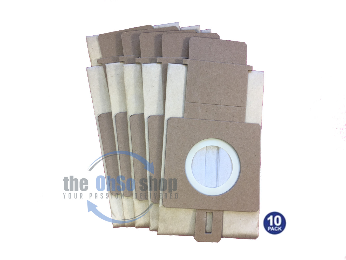 MohMus 20 Sacchetti per Aspirapolvere Hoover Purepower U3430, U3440, U3442, U3450, U3455, U3456, U3460, U3462, U3464, U3465, U3470