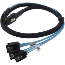 Internal Mini SAS SFF-8087 36P Host to 4 SATA...