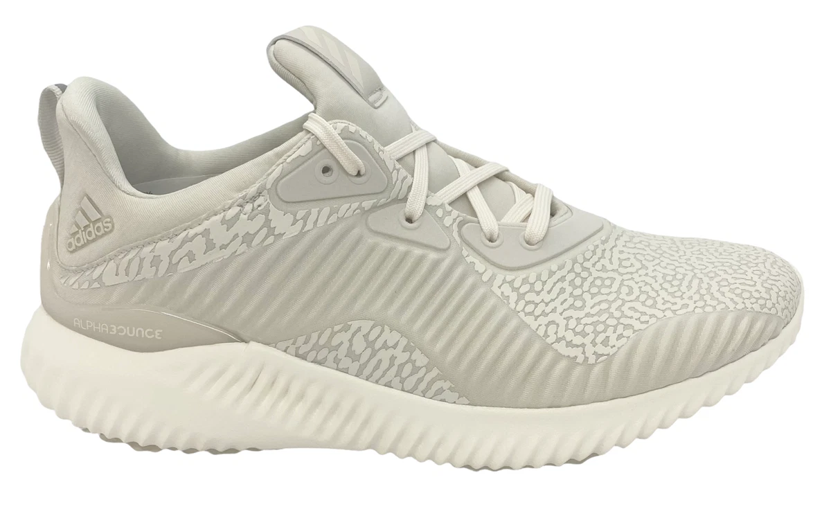 Adidas Womens Alphabounce HPC Sneakers Cream DA9568