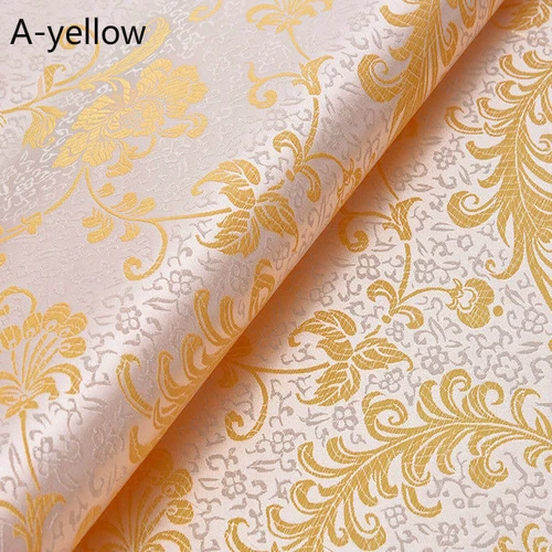 Costume costume cinese seta raso tessuto floreale tang vestito cheongsam al metro rosso - Foto 28 di 45