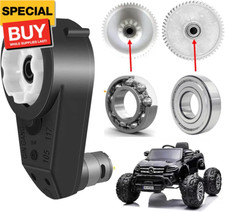 24 Volt RS555 30000RPM Gearbox with High Torque Motor for Power Wheels Motor Upg