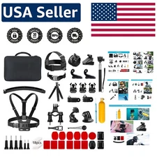 60 in 1 Action Camera Accessories Kit for GoPro & EK7000 - All-in-One Solution