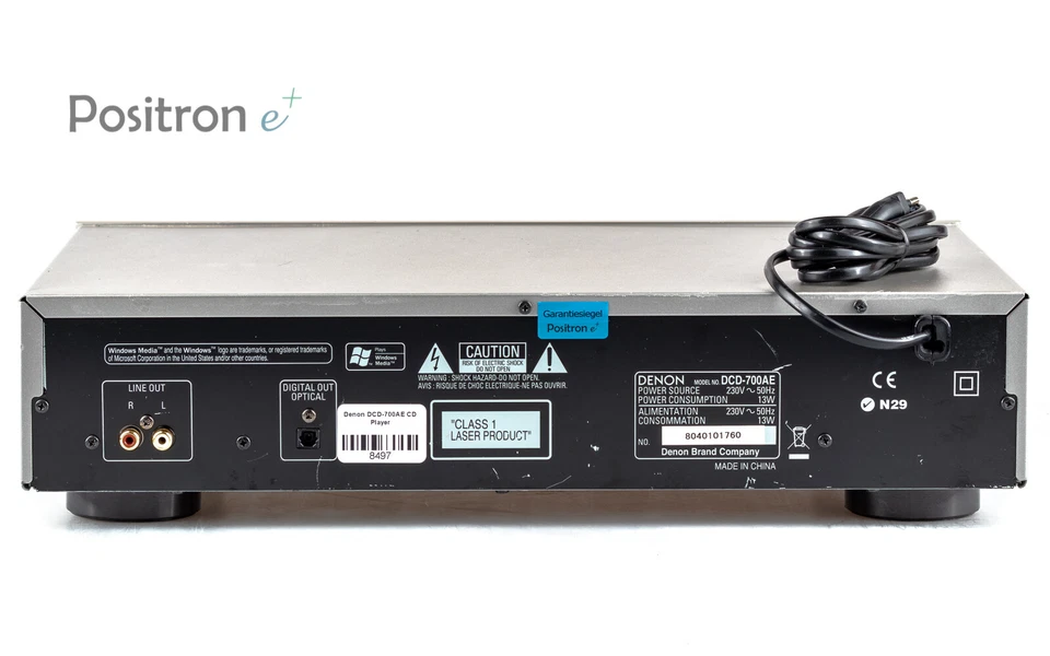 Denon DCD-700AE CD Player / Digital Out / gewartet 1 Jahr Garantie [2] - Bild 4 von 4
