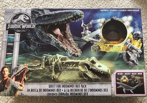 jurassic world quest for indominus rex pack