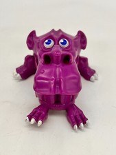 Kenner 1987 Real Ghostbusters Purple Gooper Ghost Mini-Trap Figure Toy Works