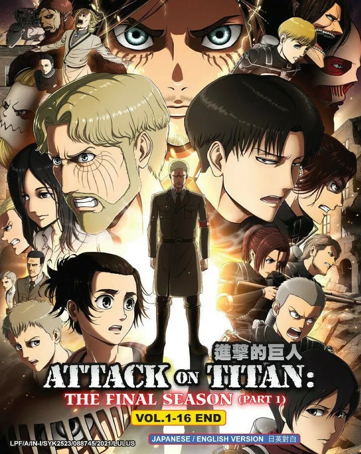  Attack on Titan - Final Season - Part 2 [DVD] : Movies