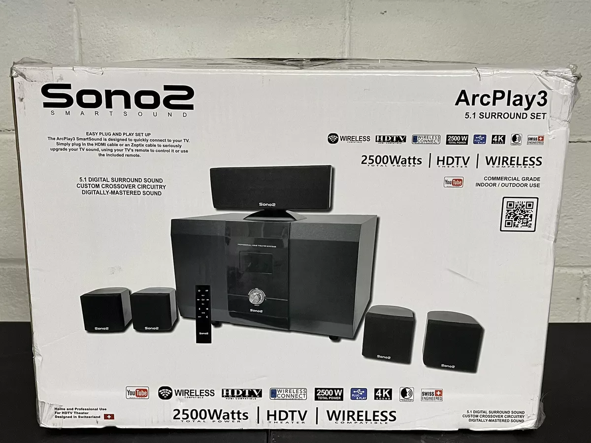 BRAND Sonos 2 Sound Arc Play 3 Surround Set Bluetooth | eBay