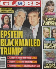 Globe Magazine Donald Trump Taylor Swift Prince William Kate Middleton 2024