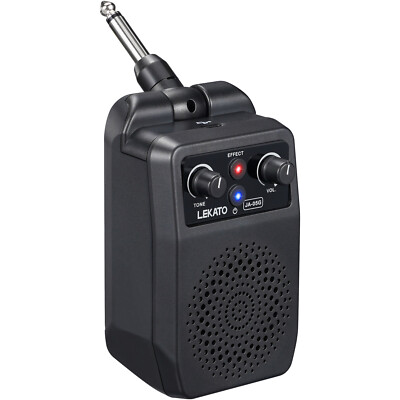 LEKATO Mini 5W Bluetooth Electric Guitar Amp Guitar Amplifier Built-in 4 Effects