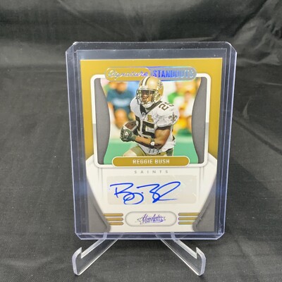 2021 ABSOLUTE FOOTBALL REGGIE BUSH SIGNATURE STANDOUTS #2/5