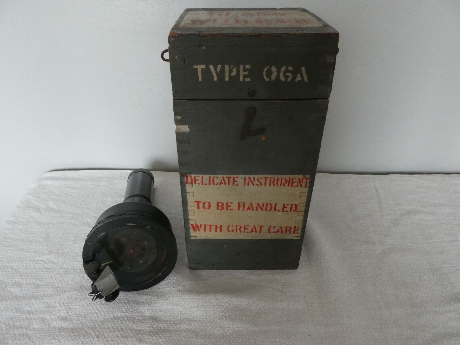WW2 RAF Hand Held Type 06A Compass.  Used on Operations
