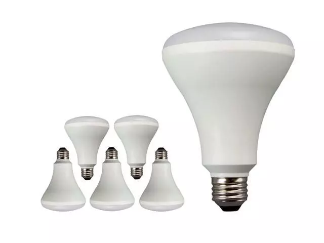 TCP 65 Watt Equivalent 6 pack LED BR30 Flood Light Bulbs NonDimmable Soft White