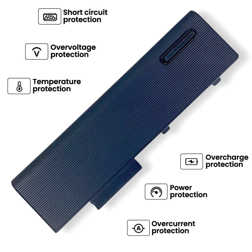 Acer Aspire 7000 7110 9300 9420 8-Cell Li-Ion 4800mAh 11.1V Battery BT.00803.018 - Image 4 of 4