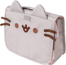 Image of Official Pusheen Hanging Travel Toiletry Bag | Hanging Toiletry Bag with Hanging