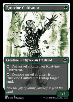 MTG RUSTVINE CULTIVATOR 295 FOIL EXC ROGGINOSI WEINZÜCHTER ONE X EN