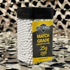 NEW Jag Arms Match Grade .25g Airsoft BB's - 2,500 Rounds
