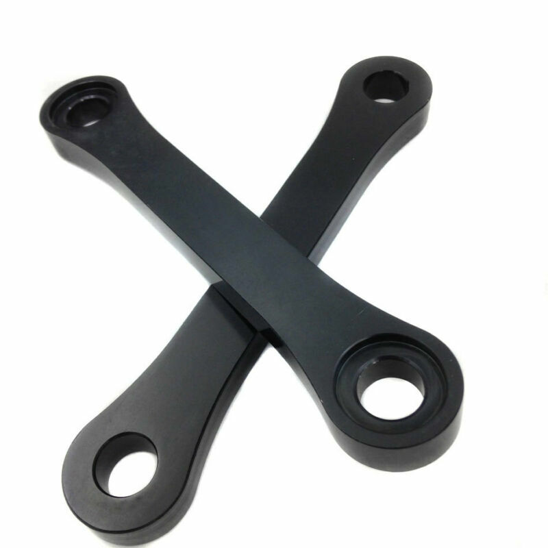 Black Motorcycle Bike Lowering Links For Kawasaki KL KLR 650 1987