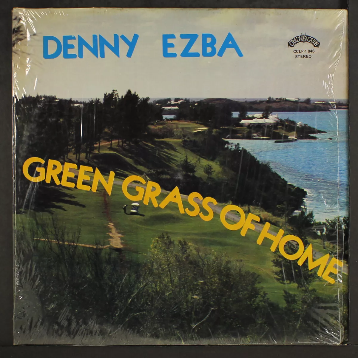 DENNY EZBA: green grass of home CRAZY CAJUN 12 LP 33 RPM