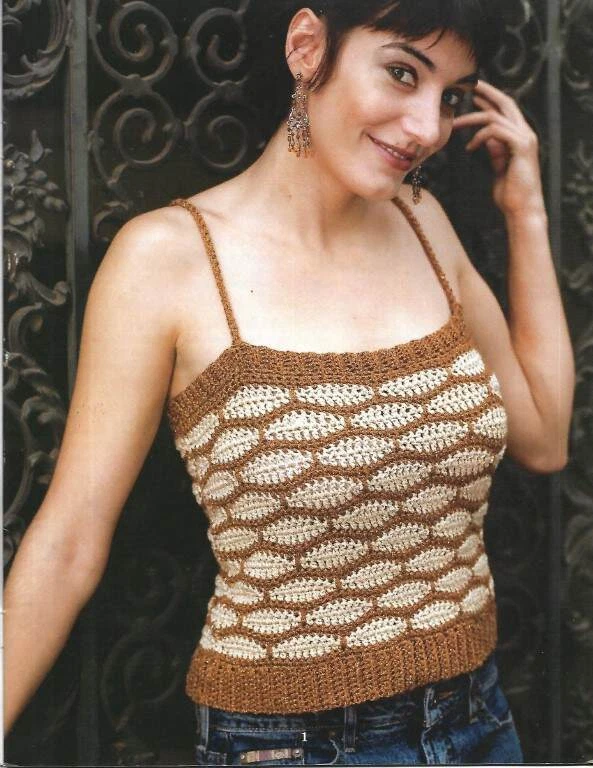 OOP!!! CROCHET TOPS TO LOVE BEAUTIFUL DESIGNS - Image 2 of 4