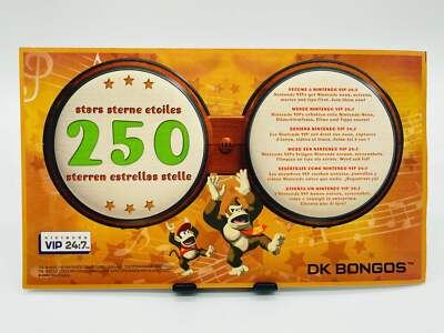 DK Bongos VIP Club 24:7 Code/Karte [Nintendo GameCube / PAL]