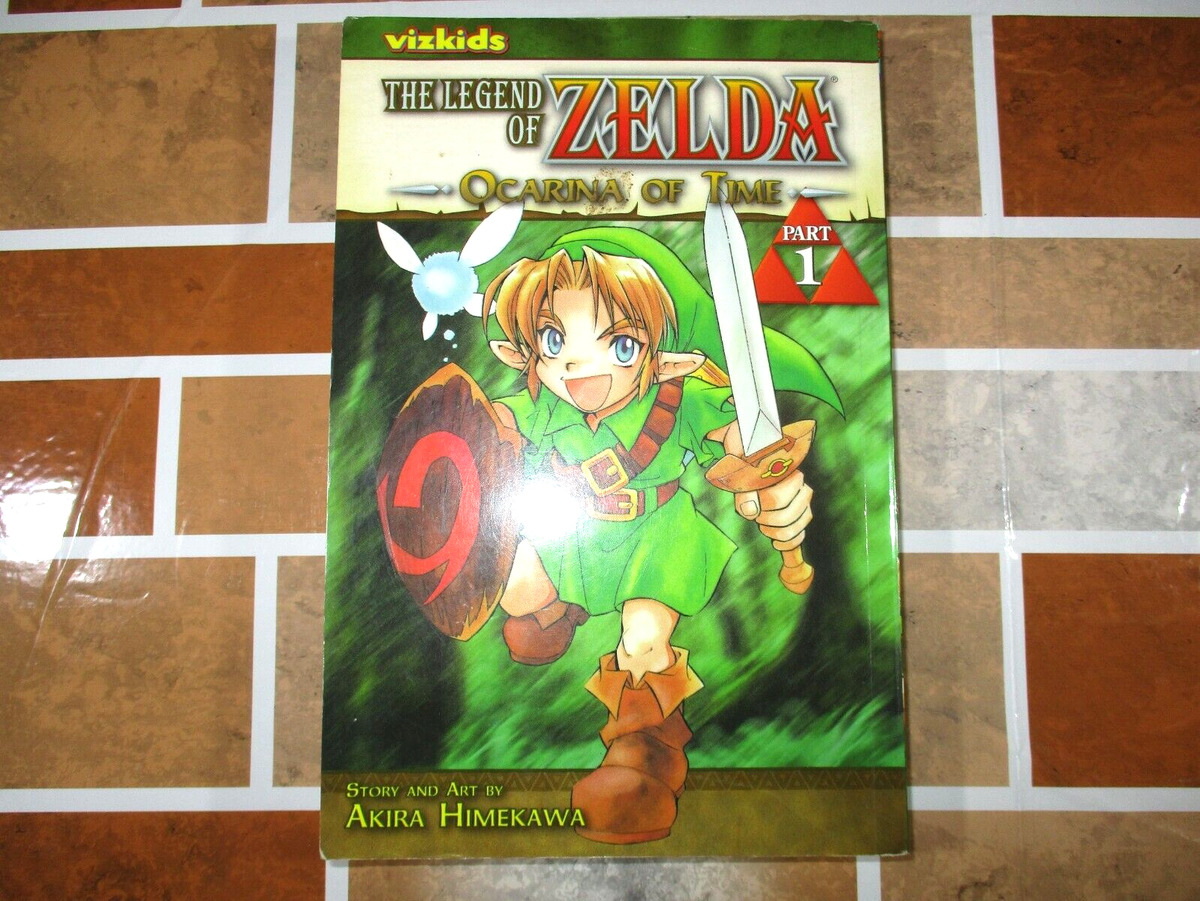 The Legend of Zelda Ocarina of Time English manga Vol 1 by Akira Himekawa