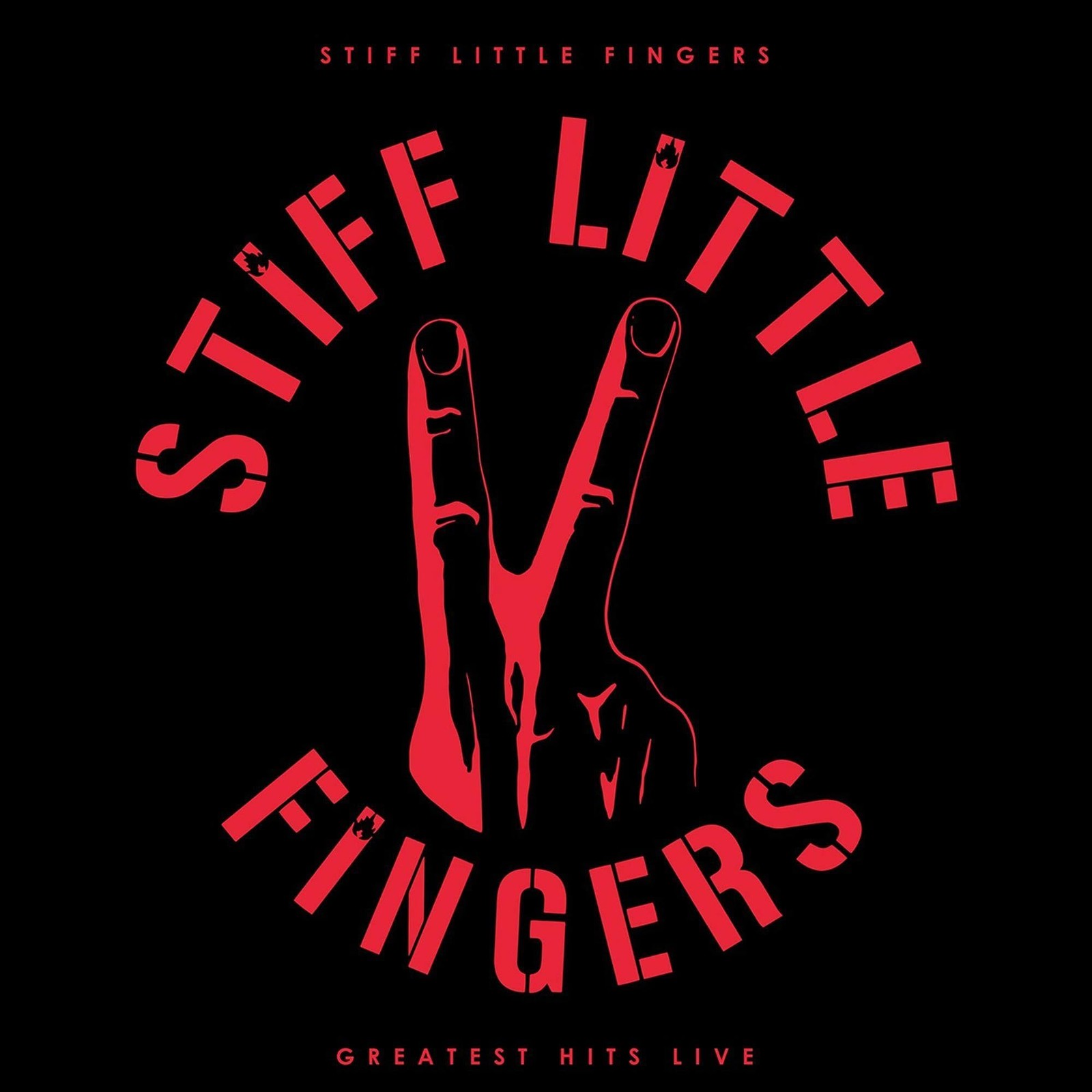 Stiff Little Fingers Greatest Hits Live (Vinyl LP)