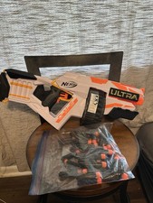 NERF Ultra One Motorized Blaster Toy Gun with Darts E6596 W/45 Darts Works