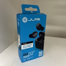 JLab - GO Air POP True Wireless In-Ear Headphones - Black