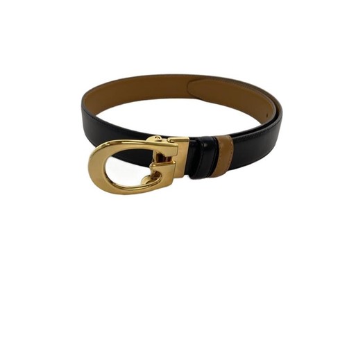 Used GUCCI◆Belt/Leather/BLK/Ladies/Size 75/30/036/1766/1108//