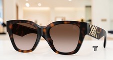 BURBERRY BE4489U 300213 Dark Havana Brown Gradient 53 mm Women's Sunglasses