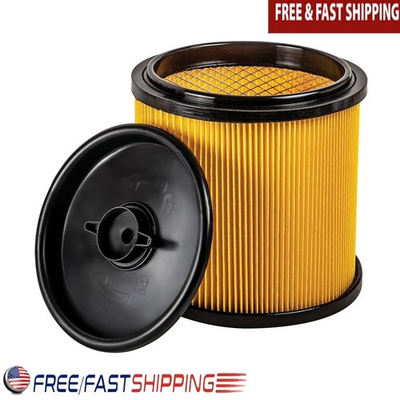 #ad #ad Standard Cartridge Filter 5 16 Gallon Wet Dry Vacuums Dust Dirt Replacement New $25.53