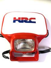 Honda XR350 R XR250 R XR500 R XR200 R Phare Avant Voile W / Lampe Montage Sangle