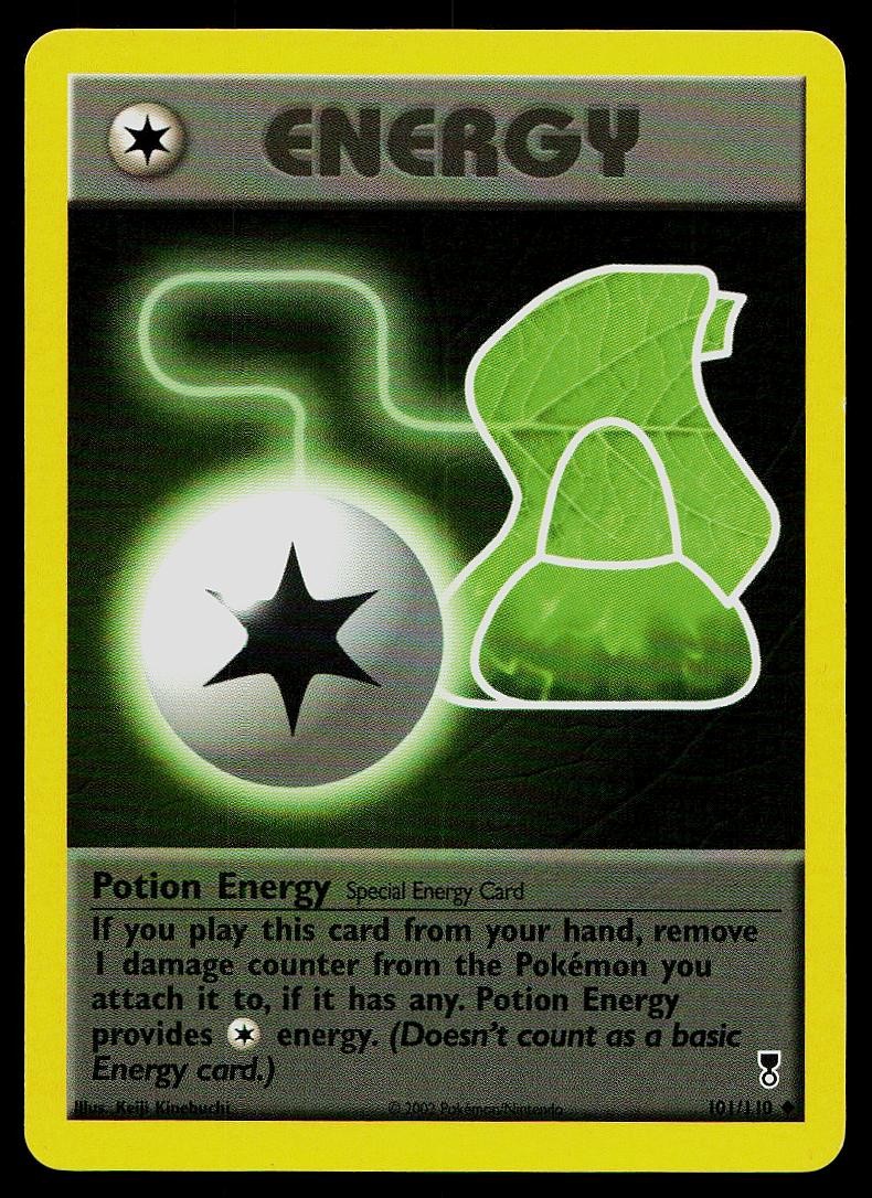 Pokemon Card Legendary Collection Potion Energy 101/110 Uncommon