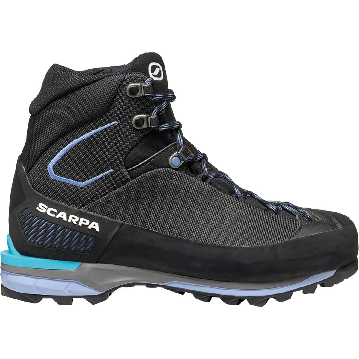 Альпинистские ботинки Scarpa Zodiac Tech LT GTX - женские антрацитовыелавандовые 38 71690₽