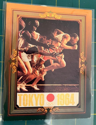 1992 RARE-3 1/2'' X 4 1/2'' OLYMPIC'S TRADING CARD-No. TSG**ATLANTA 1996*SEE SCAN