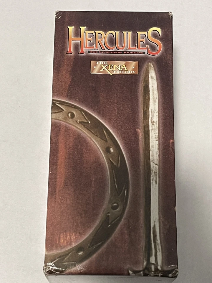 VHS Box Set Hercules The Xena Trilogy & SEALED Peach Lucy Lawless lesbian short - Image 2 of 4