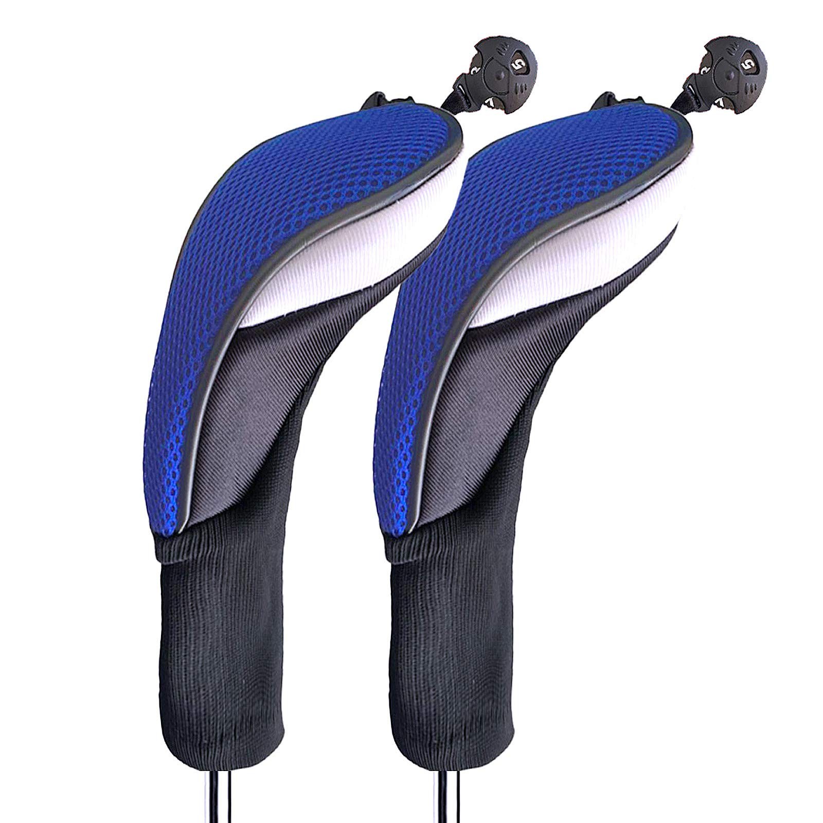 Club Head Covers For Woods And Driver Hybrids Fairway Value Pack Protect...