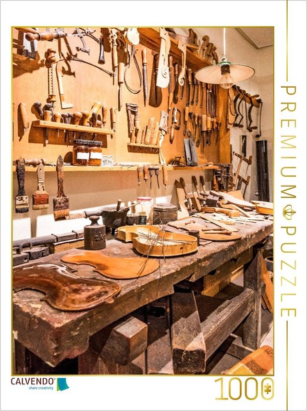 Calvendo Puzzle Geigenbauerwerkstatt | 1000 Teile Lege-GrößE 64 × 48 Cm Foto-Puz-image