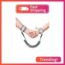 WSZCML Anti Lost Wrist Link,Toddler Harness Walking Leash with Induction Lock,Re
