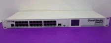 MikroTik Cloud Router Switch CRS125-24G-15-RM-24 Port Ethernet Switch Mounting