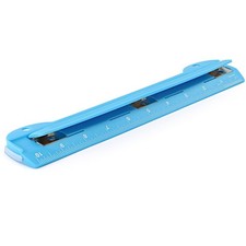 3 Hole Punch Blue, Portable Puncher for 3 Ring Binder, 3 Sheets BLUE