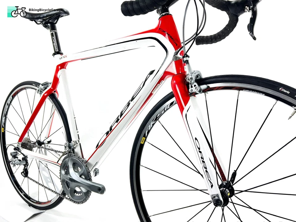 Bicicleta de carretera usada Orbea Onix, Shimano Ultegra, fibra de carbono-2011, 56 cm Foto 4 de 4