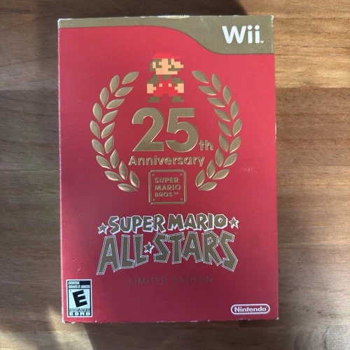 Super Mario All-Stars - Limited Edition (Nintendo Wii, 2010) CIB Complete in box