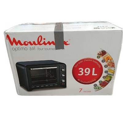 Moulinex ox485810 Backofen Optimo Schwarz 39 L Umluft dreht sich Brosche 2000 W 