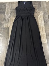 CHAPS Heavenly Hues Maxi Dress Size XS Dark Romantic long Floor Length Dress