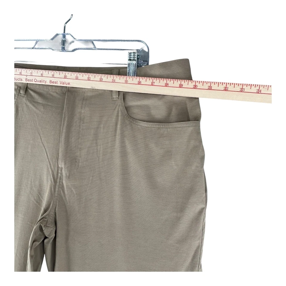 Pantalones de golf Callaway para hombre 38x34 (40x33) activos informales caqui tostados elásticos golf Foto 2 de 4