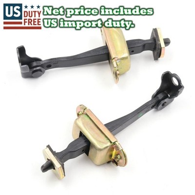 Fit Nissan Frontier Navara D40 Brute 2004-18 Door Check Strap Stopper Hinge Pair