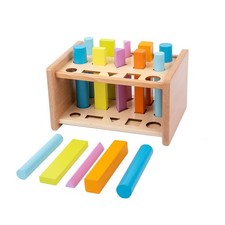 Montessori Shape Matching Toys - Wooden Shape Sorting Toys for 1-3 Years Old ...