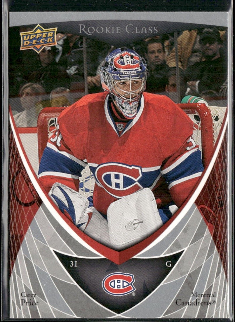 Carey Price 2007-08 Upper Deck Rookie Class Box Set #46 Montreal Canadiens